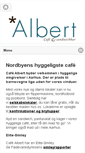 Mobile Screenshot of cafealbert.dk